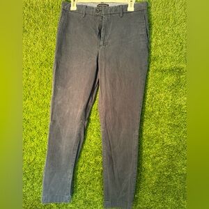 Banana Republic Slim Tapered Fit Blue With White Stripe Chinos 31x32